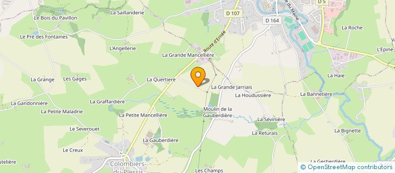 localisation de l'entreprise MONSIEUR DAVID BOUQUET à SAINT-AUBIN-FOSSE-LOUVAIN