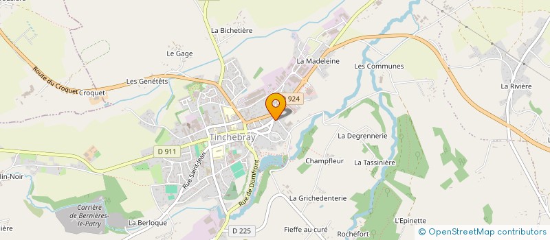 localisation de l'entreprise MONSIEUR DAVID BOURELIE à MONTSECRET-CLAIREFOUGERE