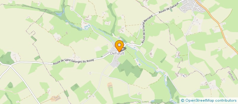 localisation de l'entreprise MONSIEUR DAVID BOURGINE  DEHAULT