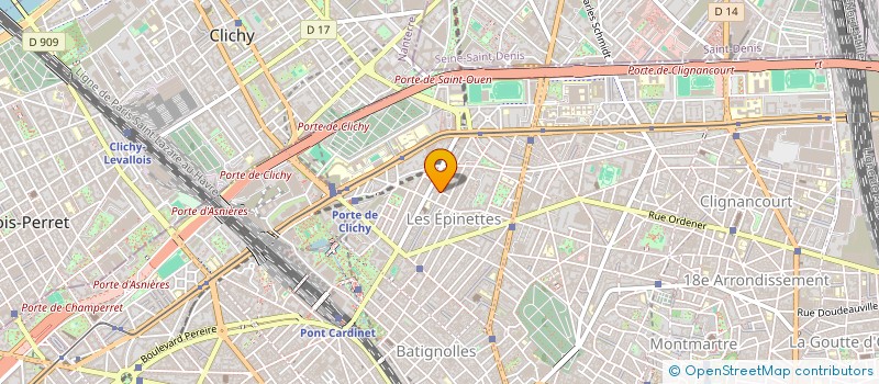 localisation de l'entreprise MONSIEUR DAVID BOUSLAYE  PARIS