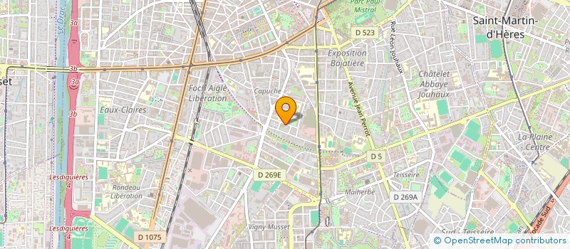 localisation de l'entreprise MONSIEUR DAVID BOUSQUET à GRENOBLE