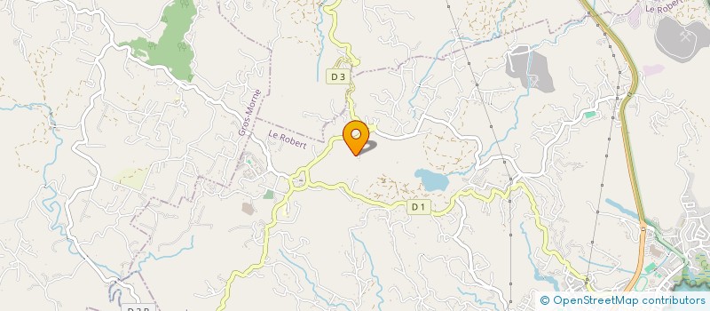 localisation de l'entreprise MONSIEUR DAVID BOUTANT à LE ROBERT