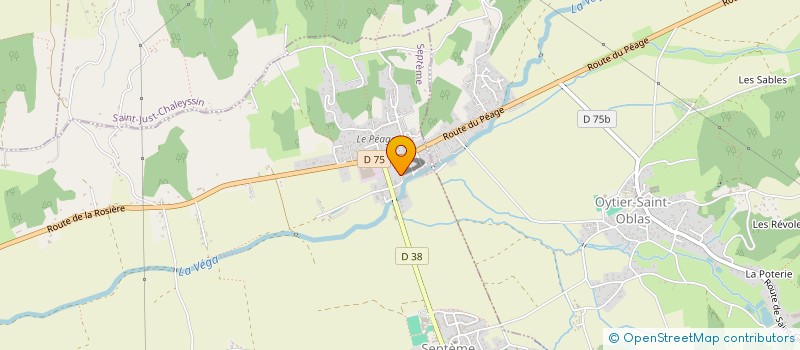 localisation de l'entreprise MONSIEUR DAVID BOUVET  SEPTEME