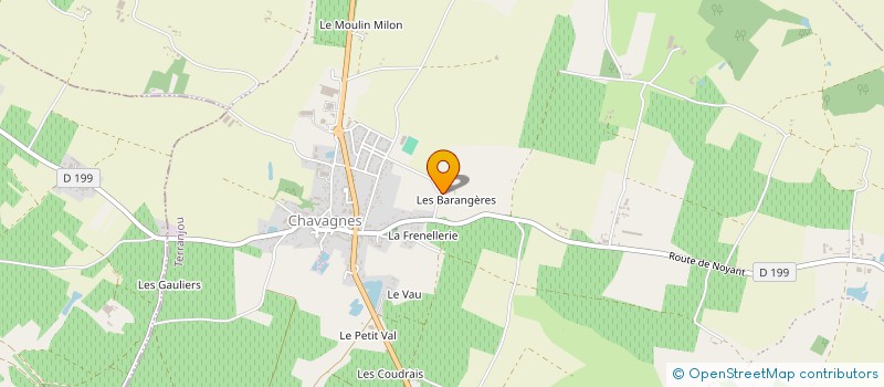 localisation de l'entreprise MONSIEUR DAVID BOUVET  TERRANJOU