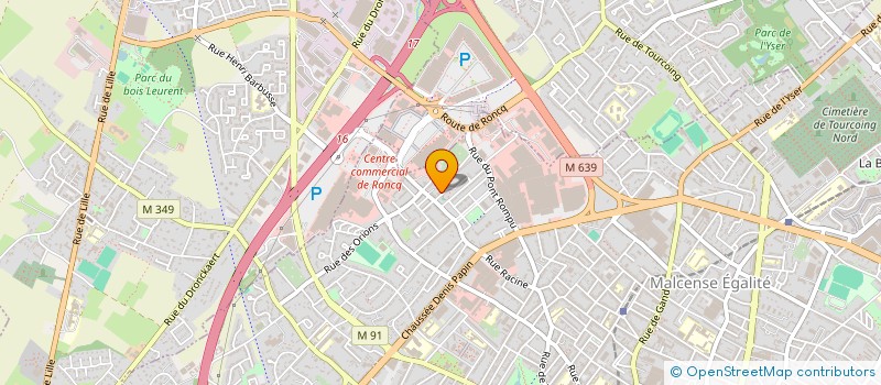 localisation de l'entreprise MONSIEUR DAVID BRAHMIA  TOURCOING