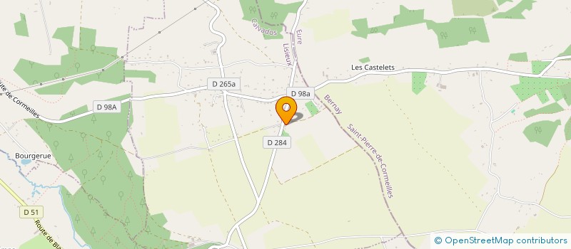 localisation de l'entreprise MONSIEUR DAVID BRAME  LE FAULQ