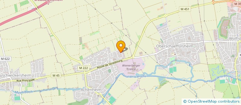 localisation de l'entreprise MONSIEUR DAVID BRAZ  ACHENHEIM