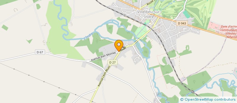 localisation de l'entreprise MONSIEUR DAVID BRAZDA-ASTACIOAEI à VILLEDIEU-SUR-INDRE