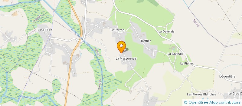 localisation de l'entreprise MONSIEUR DAVID BREC  BESNE