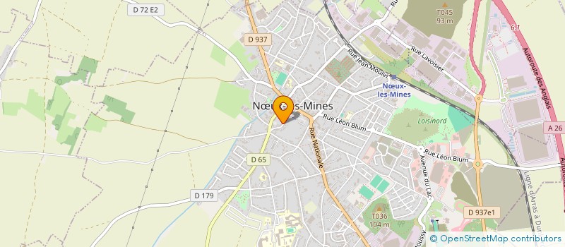 localisation de l'entreprise MONSIEUR DAVID BRESSON  NUX-LES-MINES