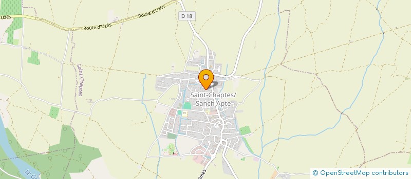 localisation de l'entreprise MONSIEUR DAVID BREYSSE  SAINT-CHAPTES