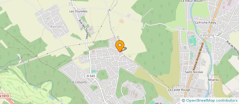 localisation de l'entreprise MONSIEUR DAVID BRILLANT  EVREUX