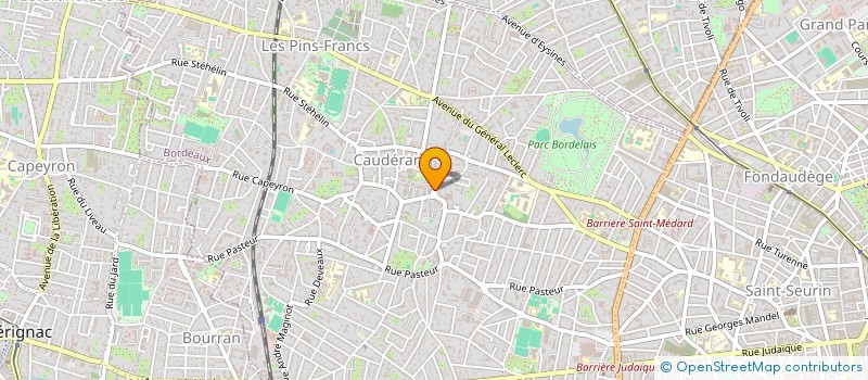 localisation de l'entreprise MONSIEUR DAVID BRISSET à BORDEAUX
