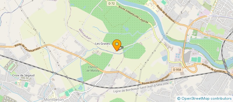 localisation de l'entreprise MONSIEUR DAVID BRISTOW  MONTAUBAN