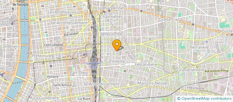 localisation de l'entreprise MONSIEUR DAVID BROCARD à LYON