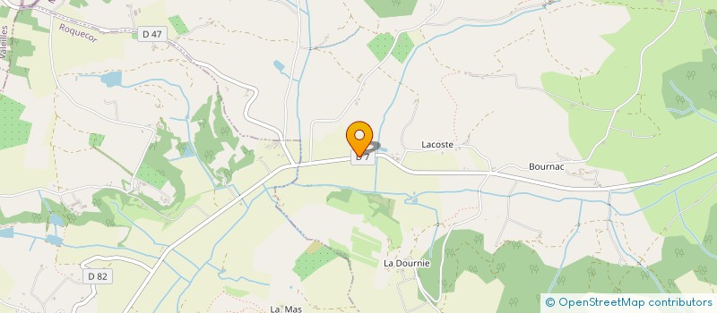 localisation de l'entreprise MONSIEUR DAVID BROUILLARD  MONTAIGU-DE-QUERCY