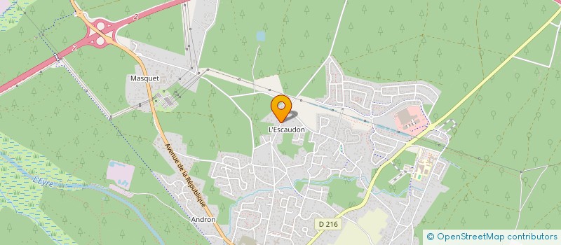 localisation de l'entreprise MONSIEUR DAVID BROUILLET  MIOS