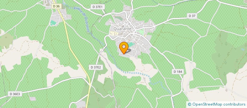 localisation de l'entreprise MONSIEUR DAVID BRU  POILHES