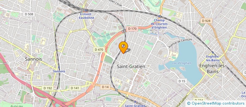 localisation de l'entreprise MONSIEUR DAVID BUCH à SAINT-GRATIEN