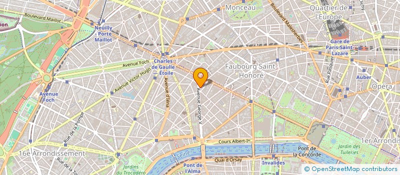 localisation de l'entreprise MONSIEUR DAVID BUCHSENSCHUTZ  PARIS