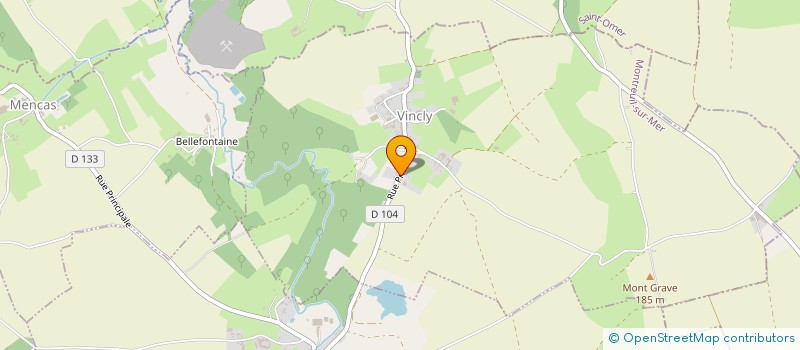 localisation de l'entreprise MONSIEUR DAVID BUIRE  VINCLY