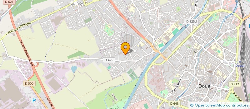 localisation de l'entreprise MONSIEUR DAVID BULTOT  DOUAI