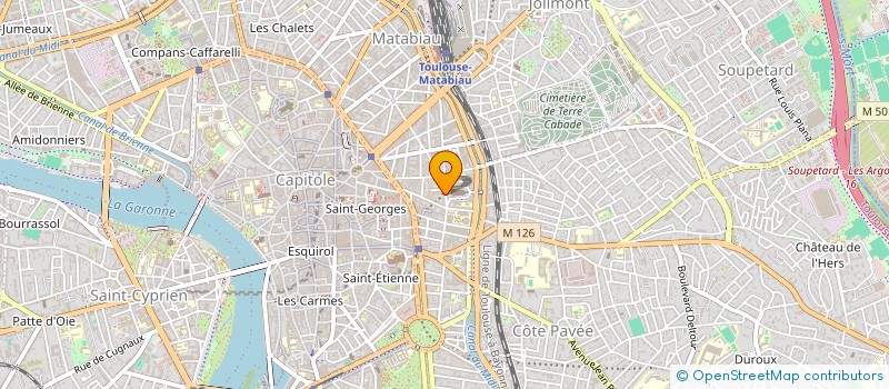 localisation de l'entreprise MONSIEUR DAVID BUNGARDT  TOULOUSE