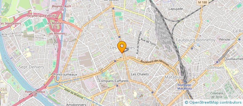 localisation de l'entreprise MONSIEUR DAVID BUNIAK à TOULOUSE