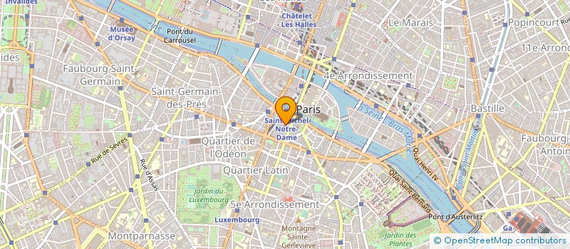 localisation de l'entreprise MONSIEUR DAVID BUNOD à PARIS