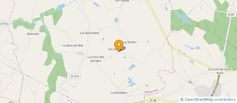 localisation de l'entreprise MONSIEUR DAVID BURLEY à ORSENNES
