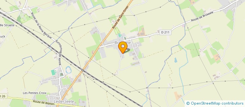 localisation de l'entreprise MONSIEUR DAVID BUYS  BROXEELE