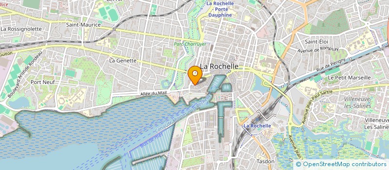 localisation de l'entreprise MONSIEUR DAVID BWEMBA  LA ROCHELLE