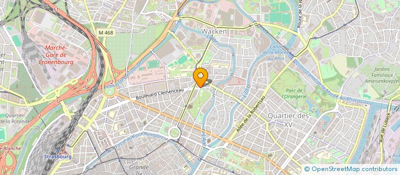 localisation de l'entreprise MONSIEUR DAVID CABESSA à STRASBOURG