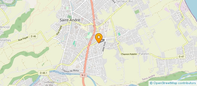 localisation de l'entreprise MONSIEUR DAVID CAILASSON à SAINT-ANDRE