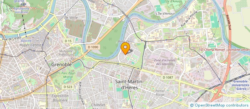 localisation de l'entreprise MONSIEUR DAVID CAILLABET-DULOUM  SAINT-MARTIN-D'HERES