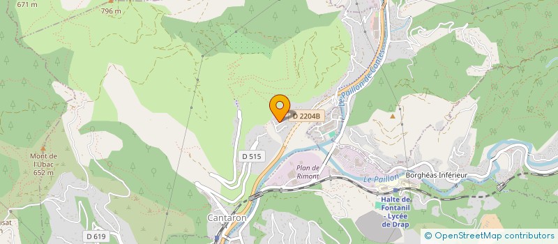 localisation de l'entreprise MONSIEUR DAVID CALDEI  CANTARON