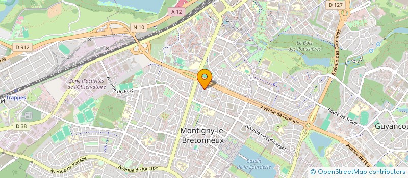 localisation de l'entreprise MONSIEUR DAVID CAMUS à MONTIGNY-LE-BRETONNEUX