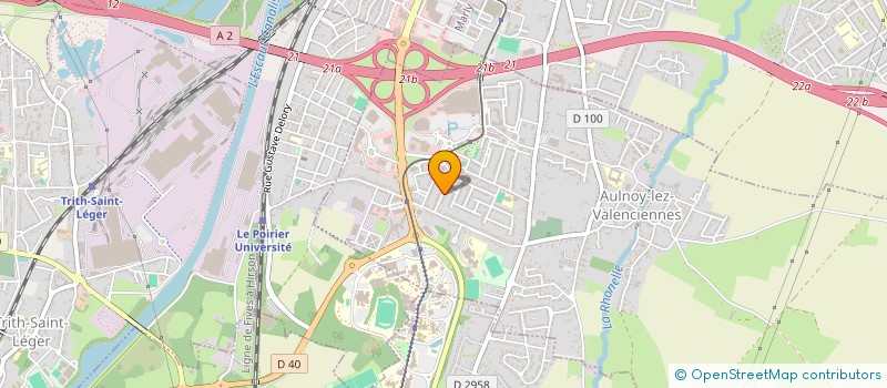 localisation de l'entreprise MONSIEUR DAVID CAMUS  AULNOY-LEZ-VALENCIENNES