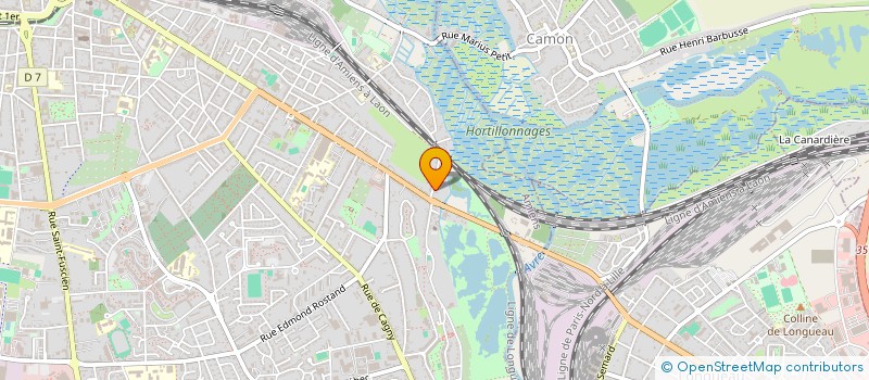 localisation de l'entreprise MONSIEUR DAVID CANDAS  AMIENS