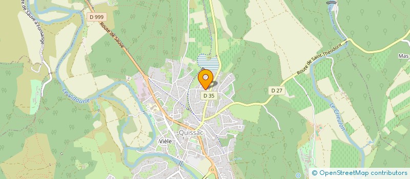 localisation de l'entreprise MONSIEUR DAVID CANDELA  QUISSAC
