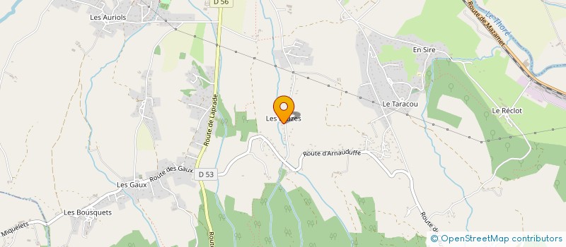 localisation de l'entreprise MONSIEUR DAVID CANDILLE à LABRUGUIERE