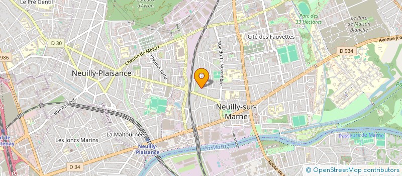 localisation de l'entreprise MONSIEUR DAVID CANTAVENERA à NEUILLY-SUR-MARNE