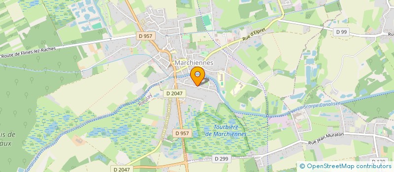 localisation de l'entreprise MONSIEUR DAVID CANY  MARCHIENNES