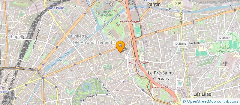 localisation de l'entreprise MONSIEUR DAVID CAO  PARIS