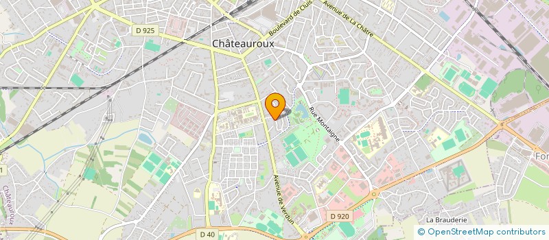 localisation de l'entreprise MONSIEUR DAVID CAO à CHATEAUROUX