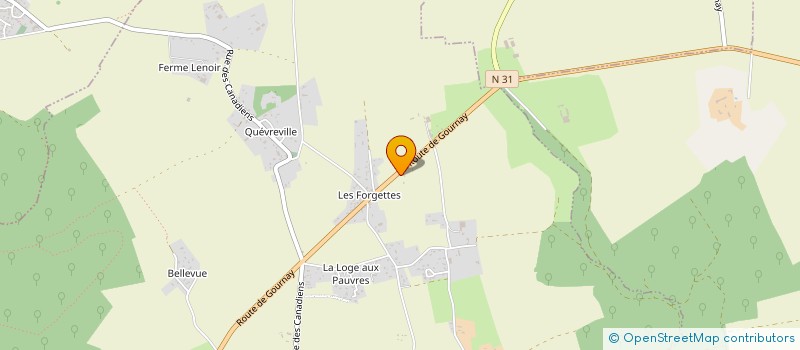 localisation de l'entreprise MONSIEUR DAVID CAPELLE  SAINT-JACQUES-SUR-DARNETAL