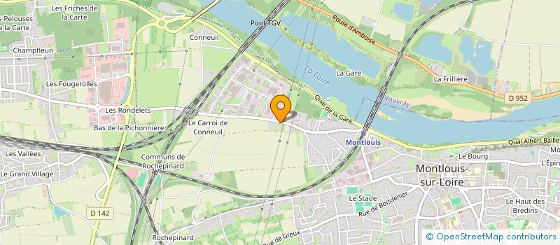 localisation de l'entreprise MONSIEUR DAVID CAPELLO  MONTLOUIS-SUR-LOIRE