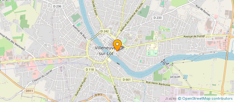 localisation de l'entreprise MONSIEUR DAVID CAPETTE  VILLENEUVE-SUR-LOT