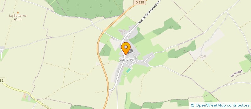 localisation de l'entreprise MONSIEUR DAVID CAPOCCI  CANCHY