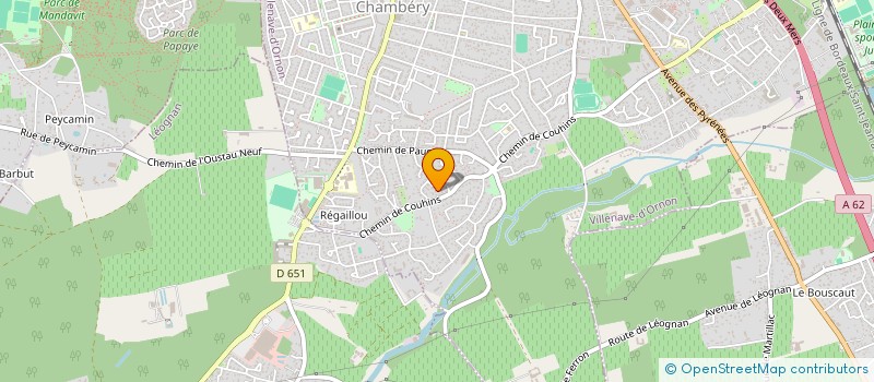 localisation de l'entreprise MONSIEUR DAVID CAPY  VILLENAVE-D'ORNON